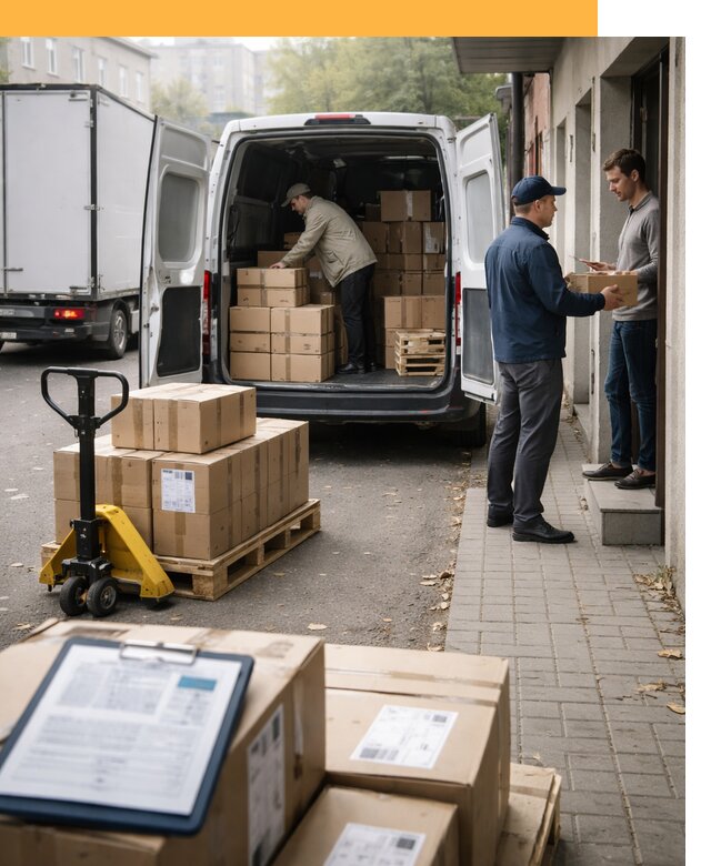 Доставка грузов от двери до двери с таможней от 45837 руб.