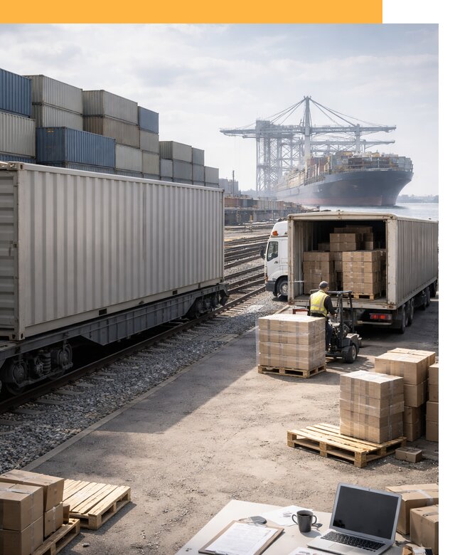 Мультимодальные перевозки грузов по миру от 45837 руб