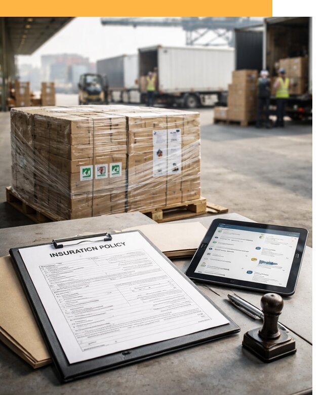 Страхование международных грузов от 3565 руб, полная защита