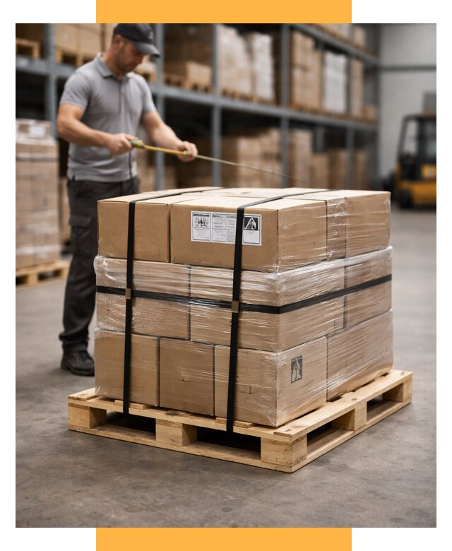 Упаковка и паллетирование грузов от 3565 р. | СетСервис-Нга