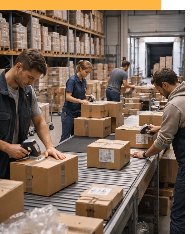 Доставка товаров для маркетплейсов от двери до склада от 7640