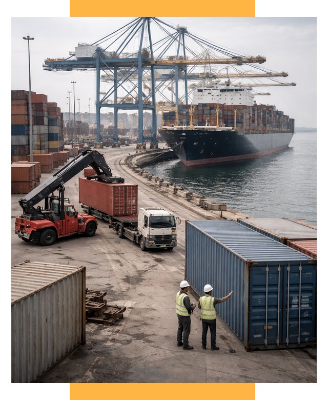 Морские перевозки из Европы от 61116 р. за контейнер | СетСервис-Нга