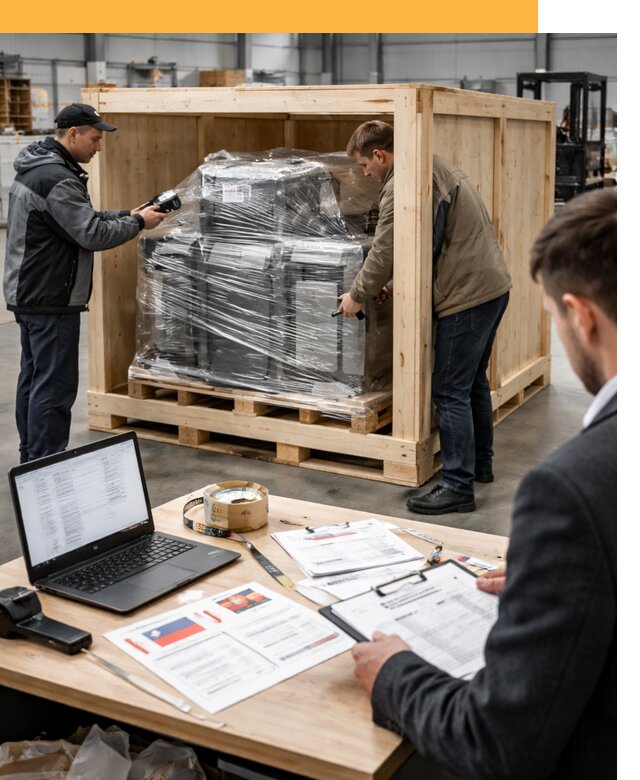 Доставка промышленного оборудования из США от 66209 руб