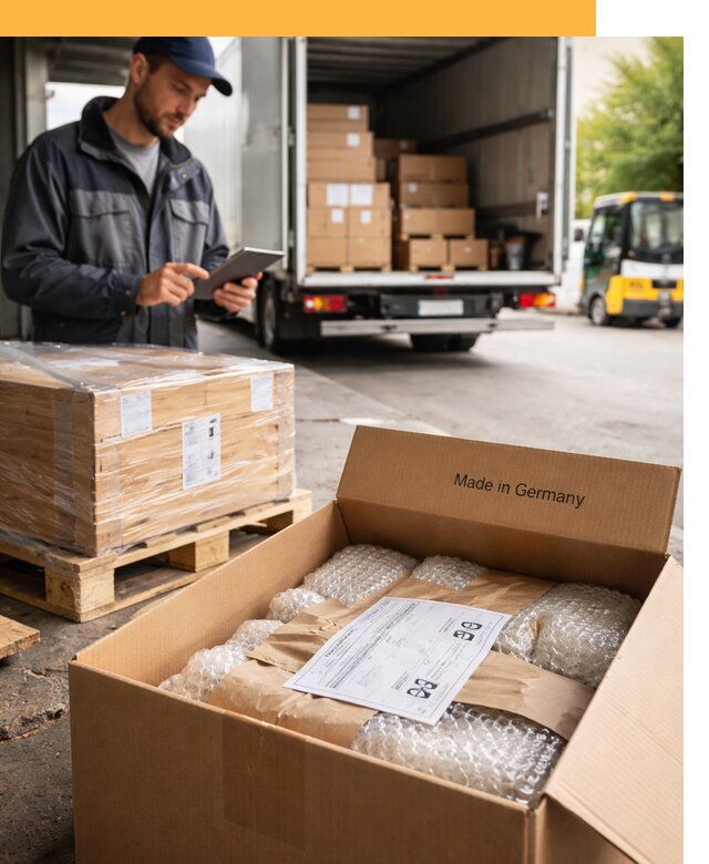 Доставка грузов из Германии от 45837 руб с таможенным оформлением