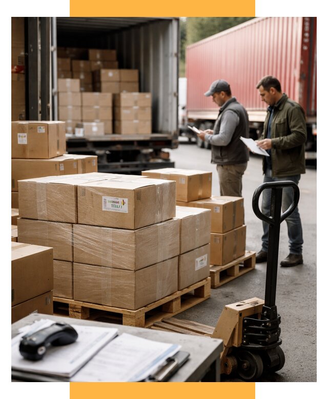 Доставка грузов из Италии в Россию от 18335 р. СетСервис-Нга