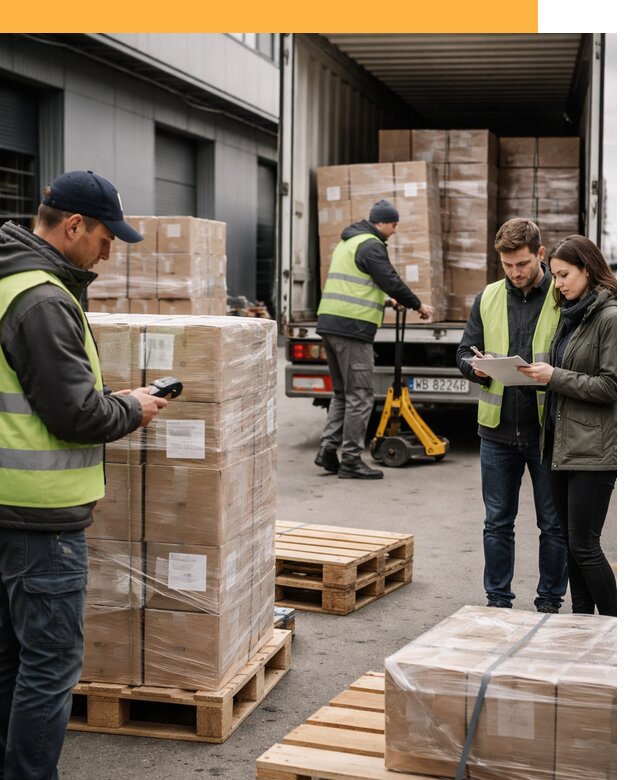 Доставка грузов из Польши: морем, авто и авиа от 7640