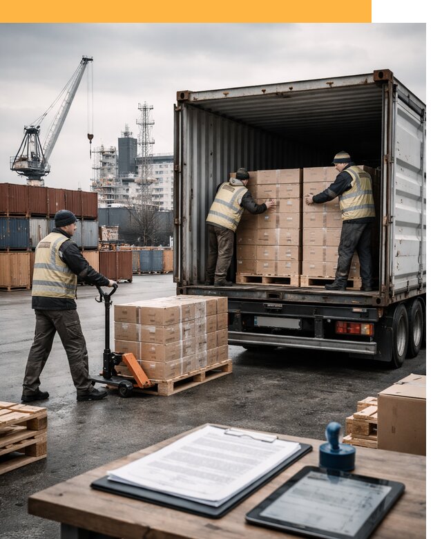 Доставка грузов из Латвии от 25465 руб, морская, авто, авиа