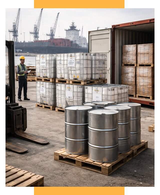 Доставка химического сырья из Индии от 254650 р. | СетСервис-Нга