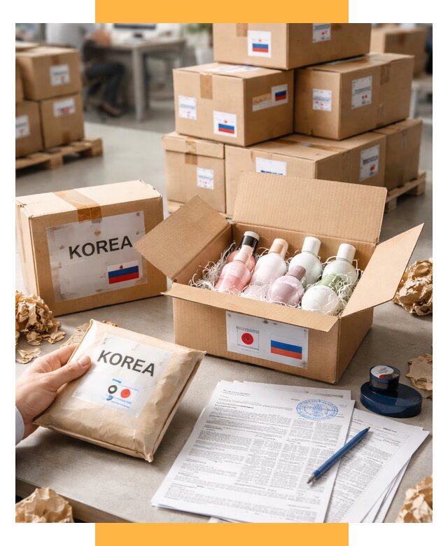 Доставка косметики из Кореи от 8658 р. под ключ | СетСервис-Нга