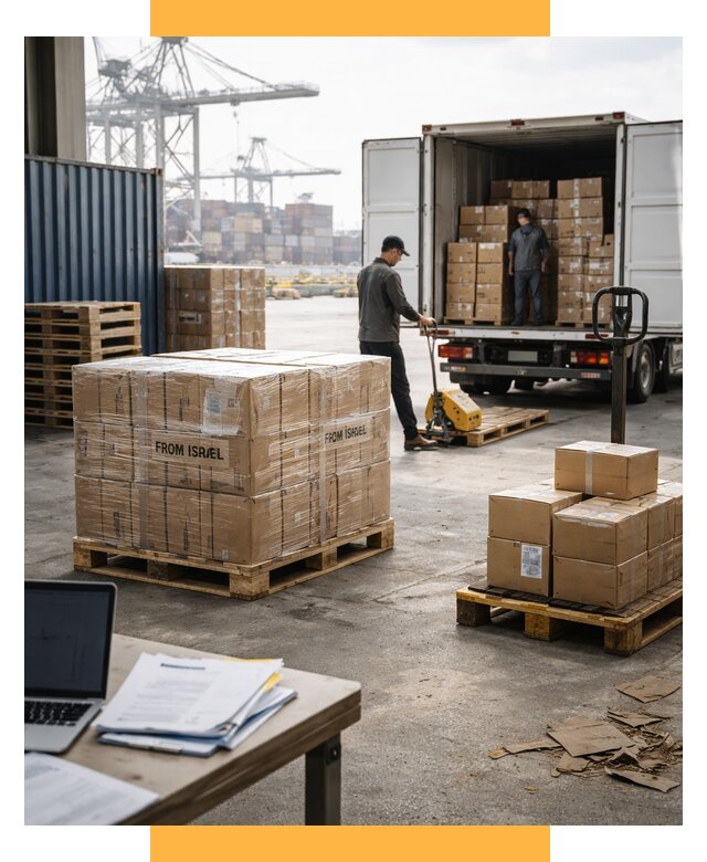Доставка грузов из Израиля от 15279 р., логистика от СетСервис-Нга