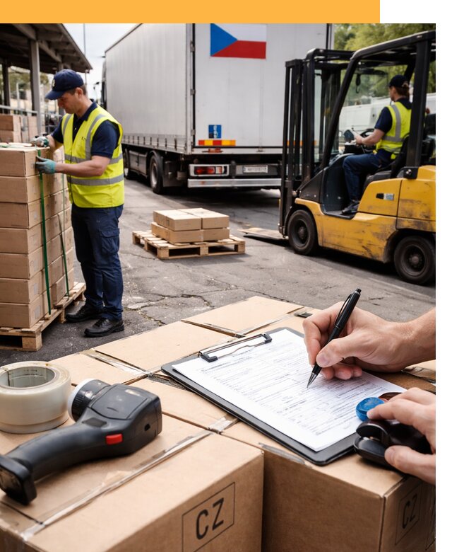 Доставка грузов в Чехию от 35651 руб, международные перевозки