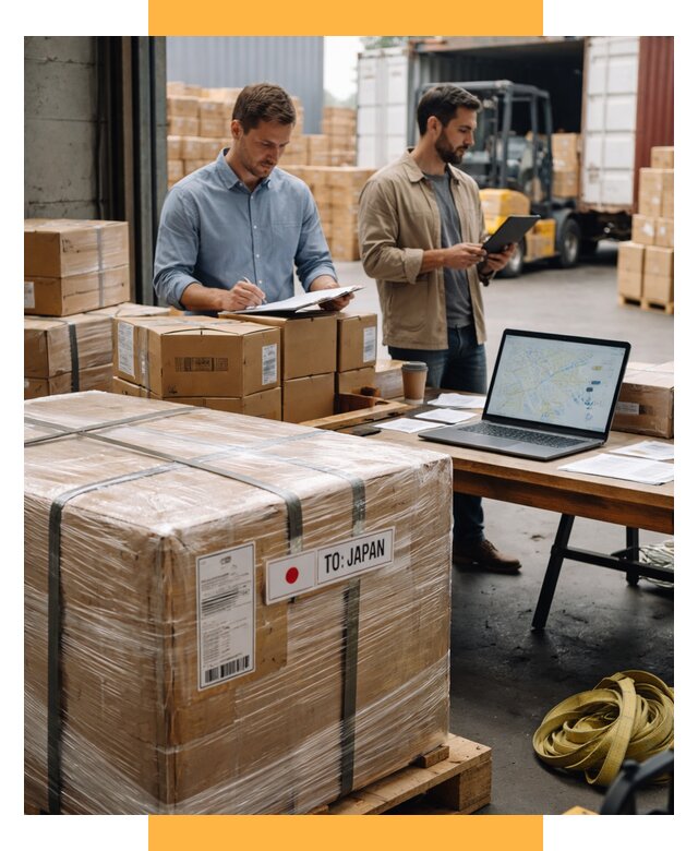 Доставка грузов в Японию от 25465 р., логистика СетСервис-Нга