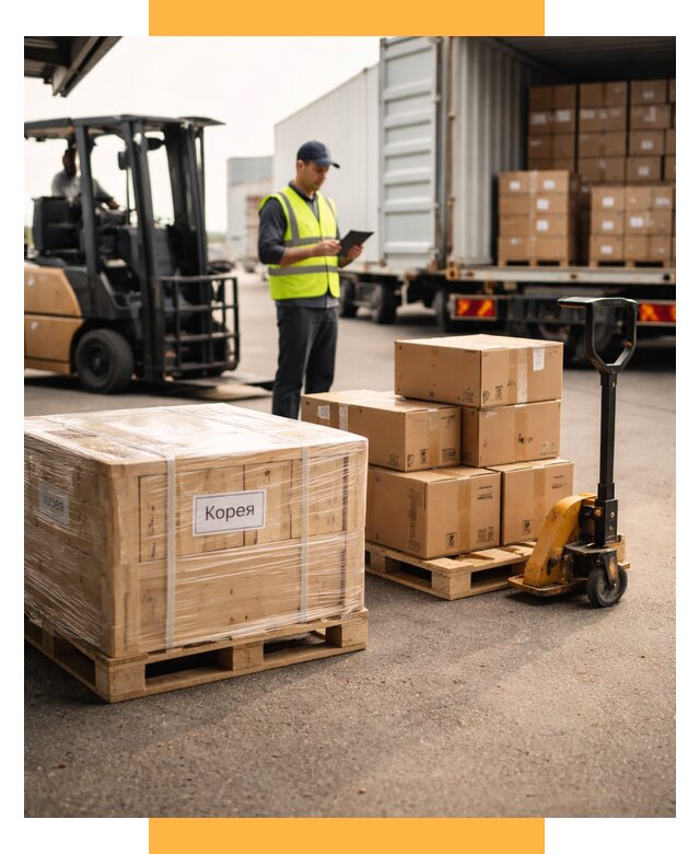 Доставка грузов в Корею из России от 35651 р. | СетСервис-Нга