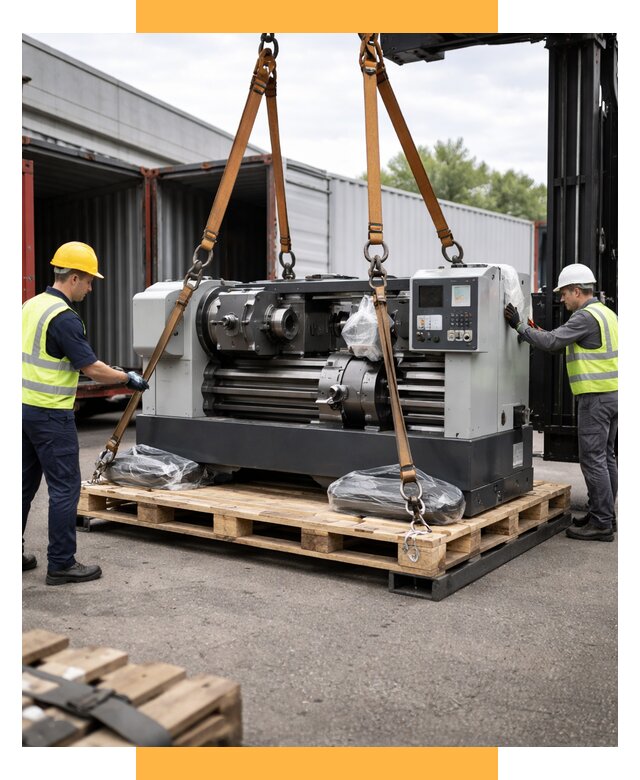 Перевозка станков и таможня от 61116 р. | СетСервис-Нга логистика