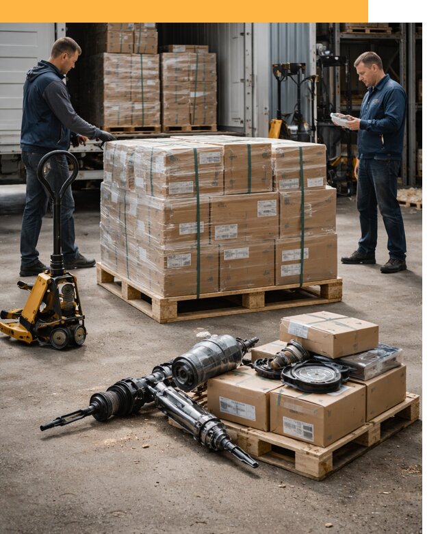 Международная перевозка автозапчастей по миру от 4584 руб