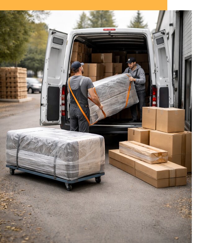 Перевозка мебели по России и за рубеж с таможней от 7640