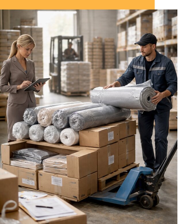 Перевозка текстиля по миру от 15279 руб. с таможней и страхованием