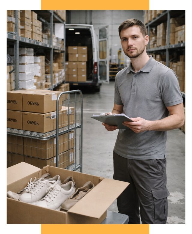 Доставка обуви из Китая и Турции от 4584 р. СетСервис-Нга