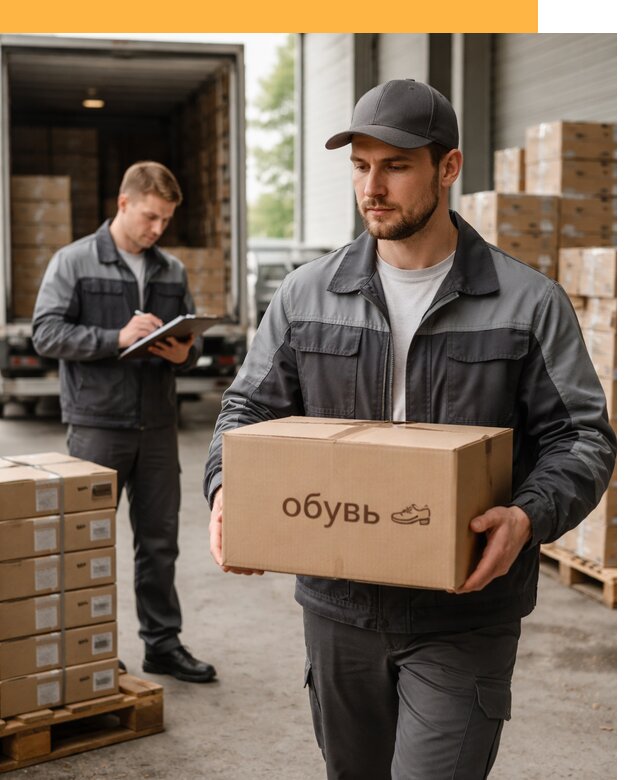 Международная перевозка обуви с таможенным оформлением от 4584