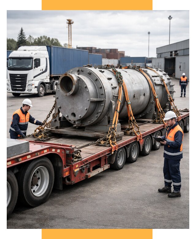 Перевозка тяжеловесных грузов под ключ от 152790 р. | СетСервис-Нга