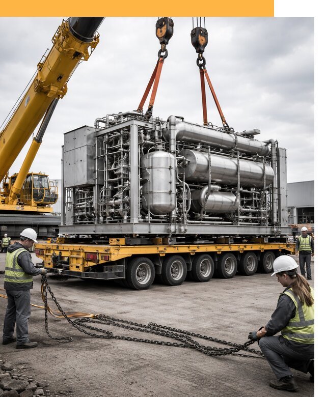 Перевозка тяжеловесных грузов по миру от 152790 руб