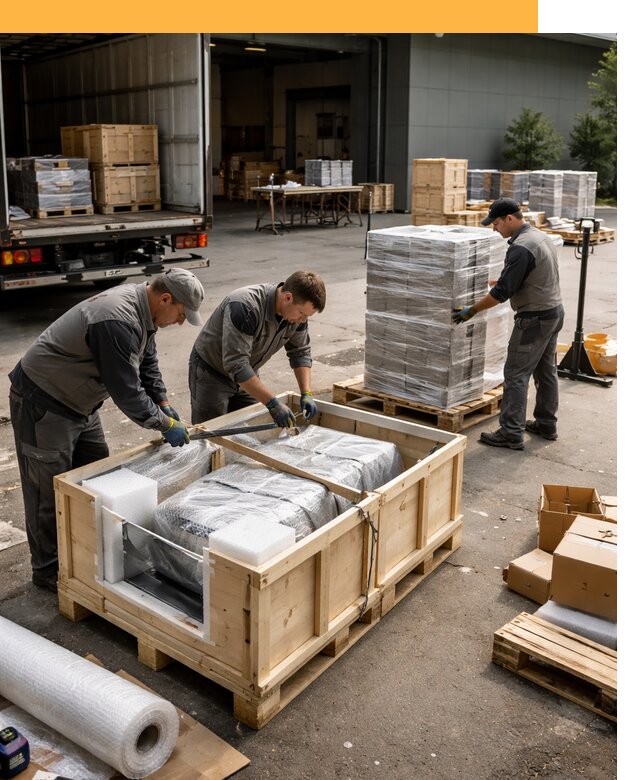 Перевозка выставочных грузов по миру от 25465 руб за м2 с таможней