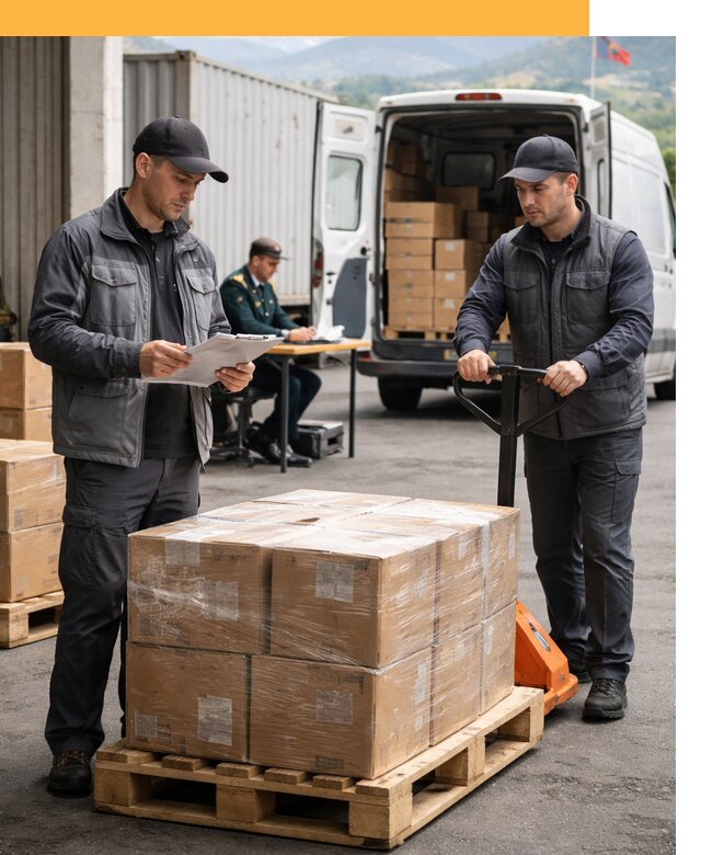 Доставка грузов через Армению, быстрая таможенная очистка от 25465