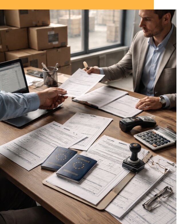 Таможенное оформление грузов из Европы от 8658 руб