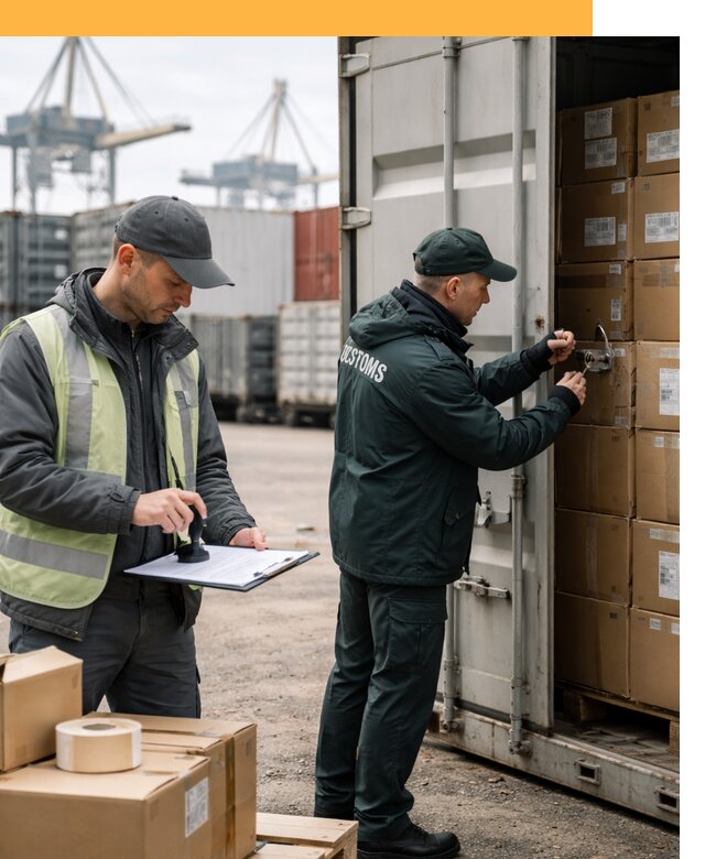 Организация таможенного транзита грузов через границу от 7640 руб