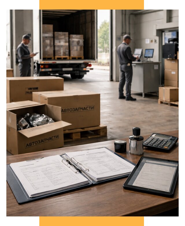 Таможенное оформление автозапчастей под ключ от 8658 р., СетСервис-Нга
