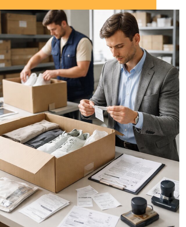 Таможенное оформление одежды и обуви по выгодной цене от 6621 руб