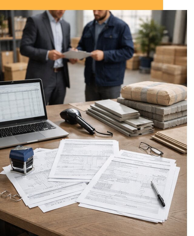 Таможенное оформление строительных материалов от 8658 руб.