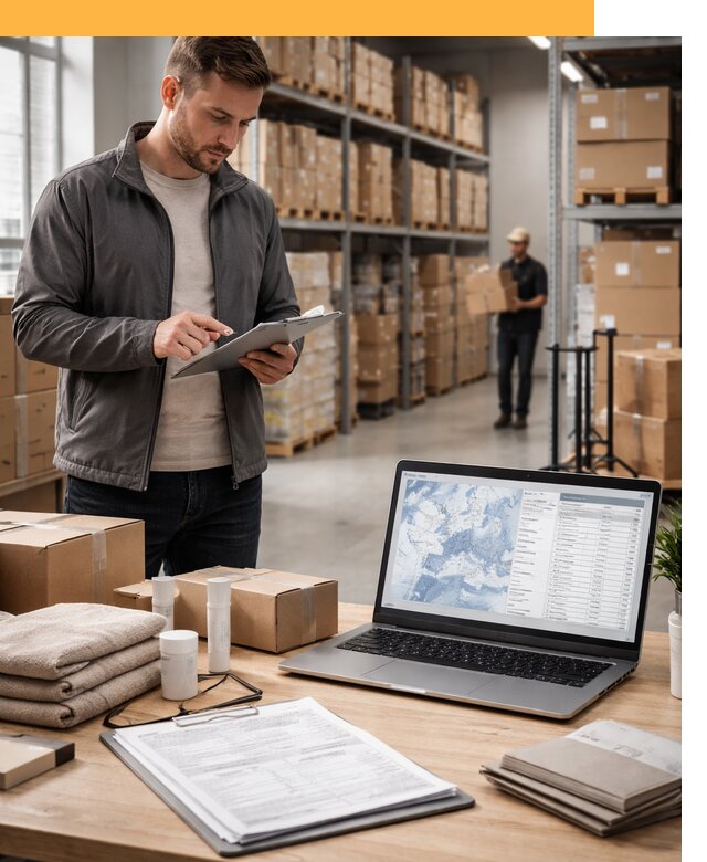 Закупка товаров в Европе под ключ: доставка, таможня от 7640 руб