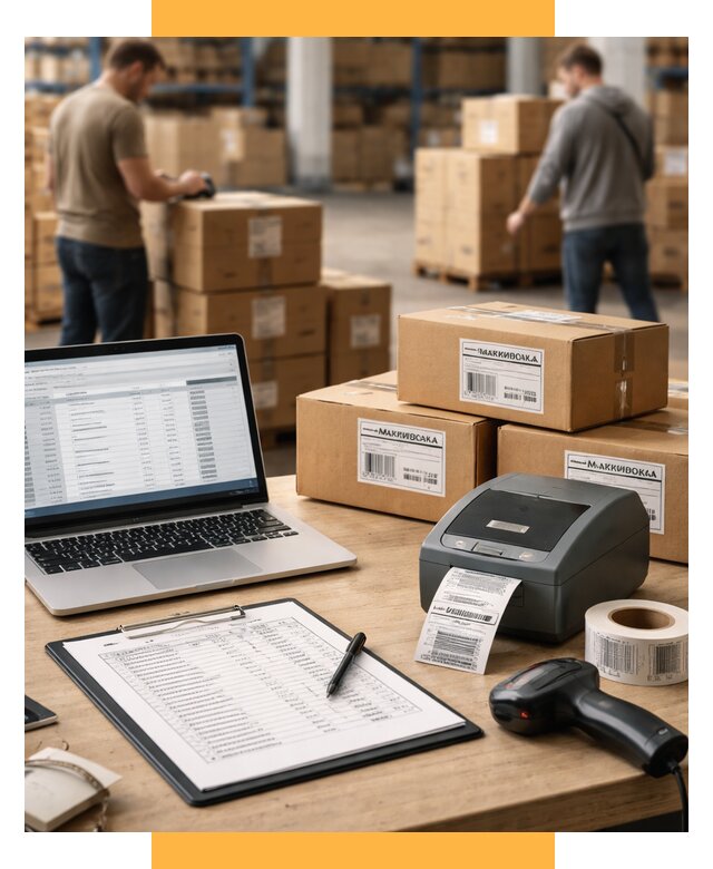 Маркировка импортных товаров от 4584 р. под ключ, СетСервис-Нга